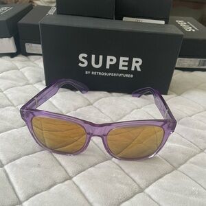 Purple Retrosuperfuture sunglasses